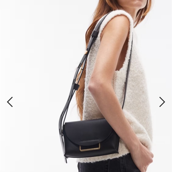 AllSaints Francine Leather Crossbody - Picture 3 of 8